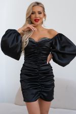Платье Коктельное (черный)-44р-р Р11-1122 Nikol