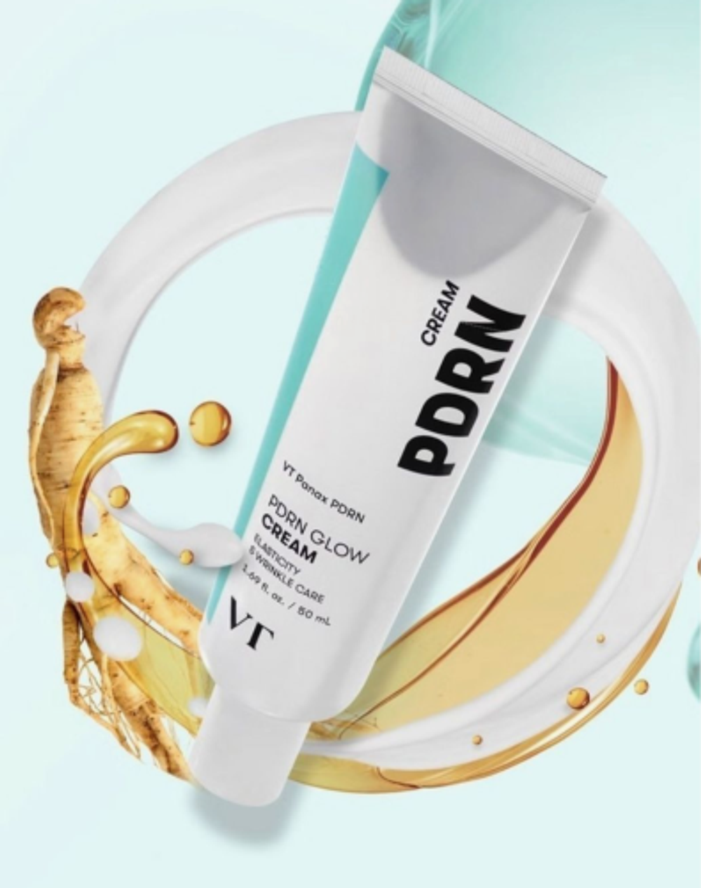 VT Cosmetics Антивозрастной, легкий, увлажняющий крем с ПДРН и азуленом `PDRN GLOW 50 мл