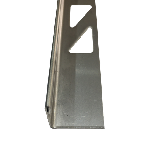 СП 15мм "ПО" 2,7м Серебро глянец Браш Г-об. стальной