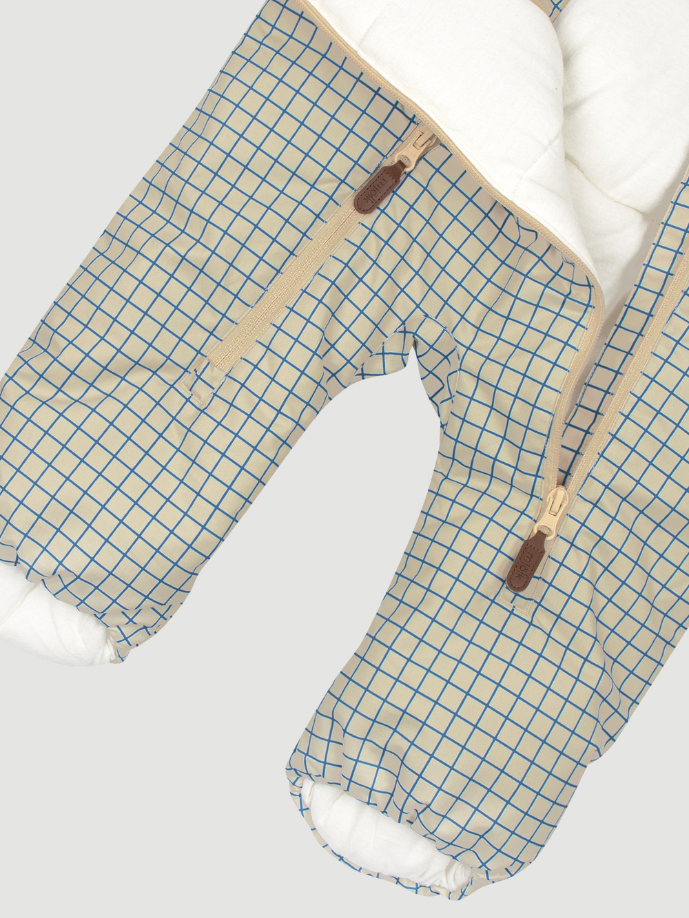 ПРЕДЗАКАЗ Комбинезон облегчённый демисезонный Mjölk Graphic Check, утеплитель 100гр/м2