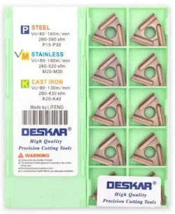 Пластина сменная WNMG080404 R S LF6118 (1 шт.) Deskar