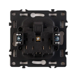 Механизм электрической розетки SCT-NOBE-MEU1-SFPL-GD (230V, 16A) (Arlight, -) 054278