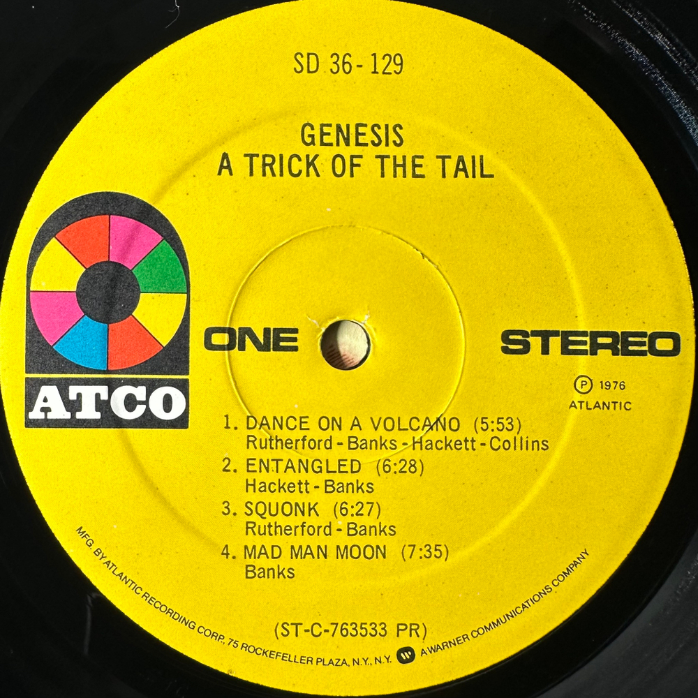Genesis ‎– A Trick Of The Tail (США 1976г.)