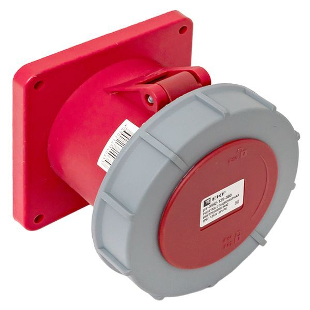 Розетка стационарная внутренняя EKF ps-3442-125-380