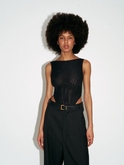 Bodysuit Mira Mesh Black