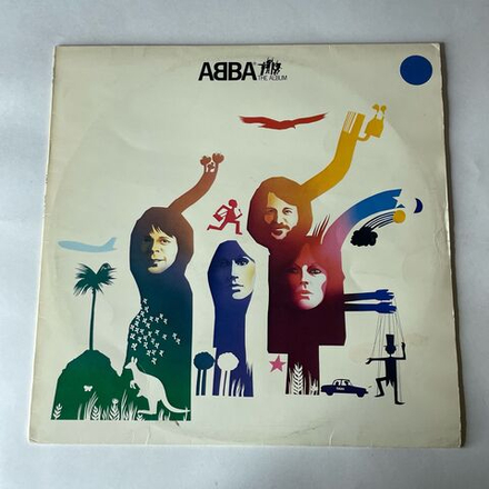 Винтажная виниловая пластинка LP ABBA АББА, Альбом The Album (Швеция 1977)
