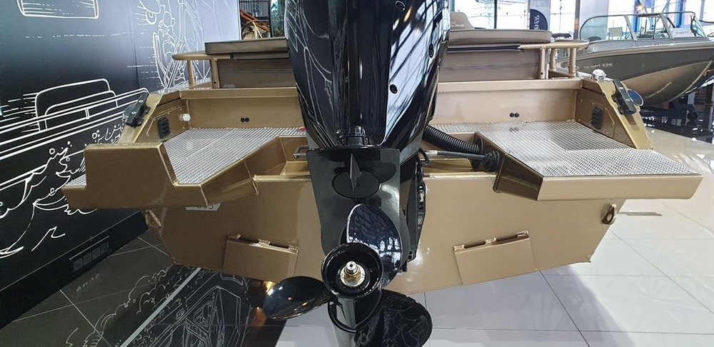 Катер-лодка алюминиевая NORTHSILVER 520 Fish