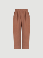 Брюки широкие Mjölk Toffee, из муслина