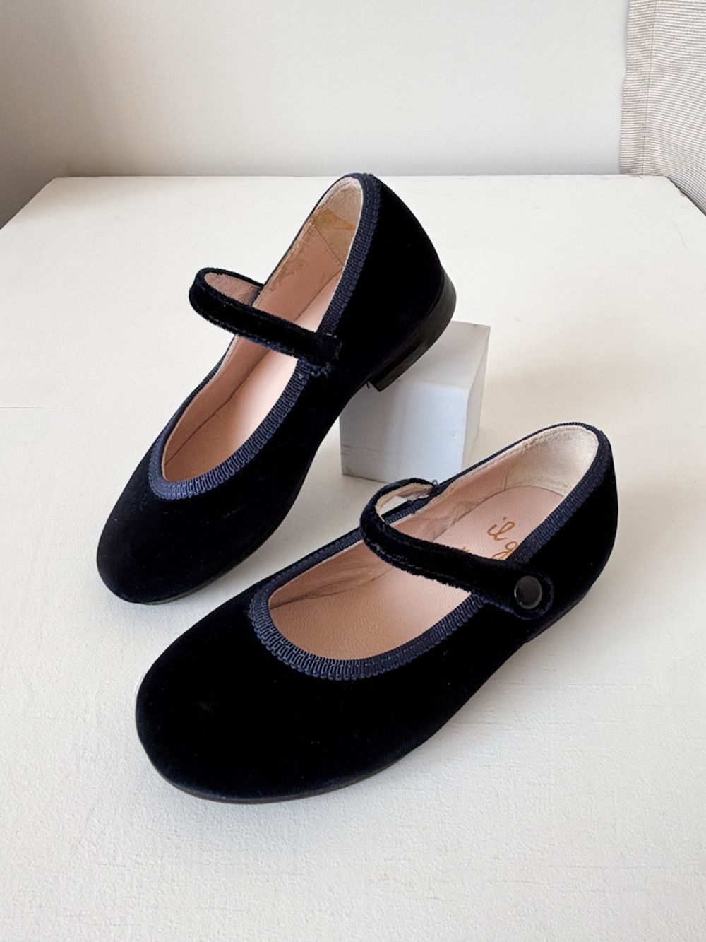 Бархатные туфли Il Gufo, 22,5