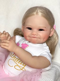 Кукла Реборн мягконабивная 60см (FA-963)