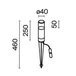 Ландшафтный светильник Outdoor O437FL-01GF1