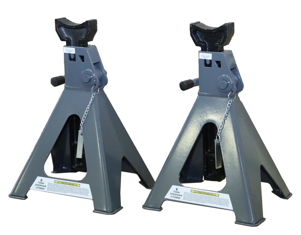 KraftWell KRWJS6L Стойка опорная усиленная г/п 6 т., 2 шт.