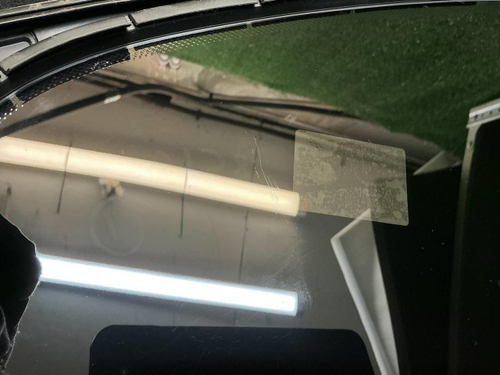 Форточка двери задняя левая BMW 5er G30 (17-23)