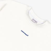 Футболка UNIFORM Heavy MiniLogo, молочный/синий