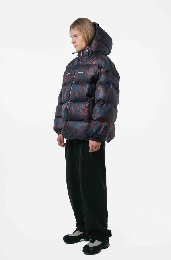 Пуховик Unity Puffer Rusty красно-синий - фото 5