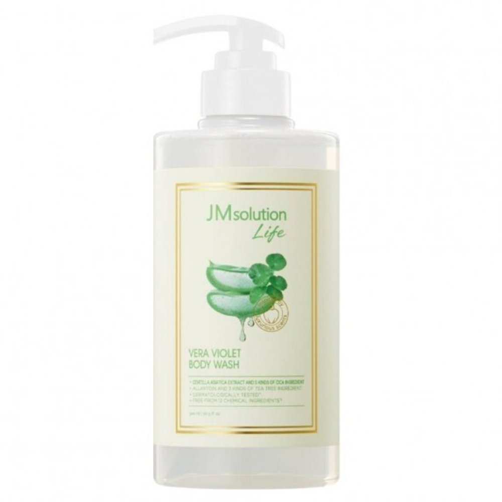 Гель для душа с экстрактом алоэ JMsolution Disney Vera Violet Body Wash, 500 мл