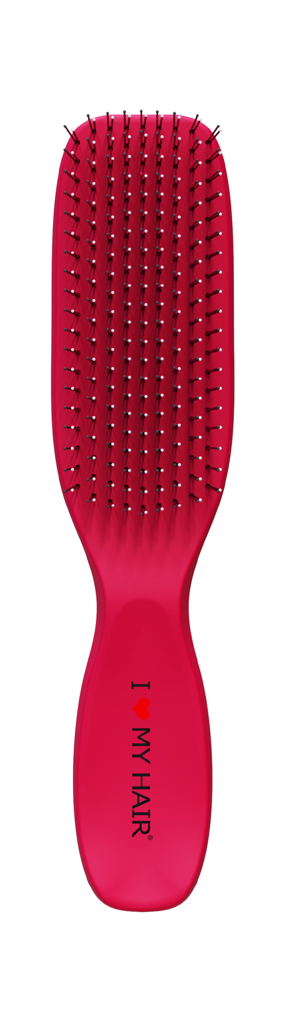 Парикмахерская щётка I Love My Hair "Spider Soft" 1503 S, матовая маджента