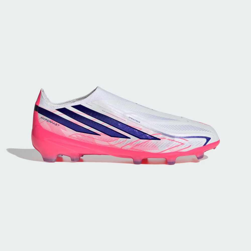Бутсы adidas F50 Elite Hyperfast LL FG Junior - белый