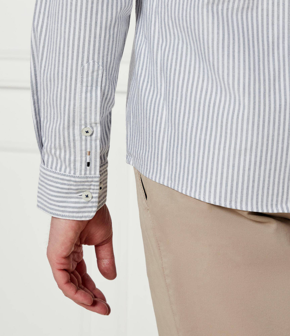 Рубашка H-ROAN-BD-E-C1-243 BOSS BLACK - серый(50520275)