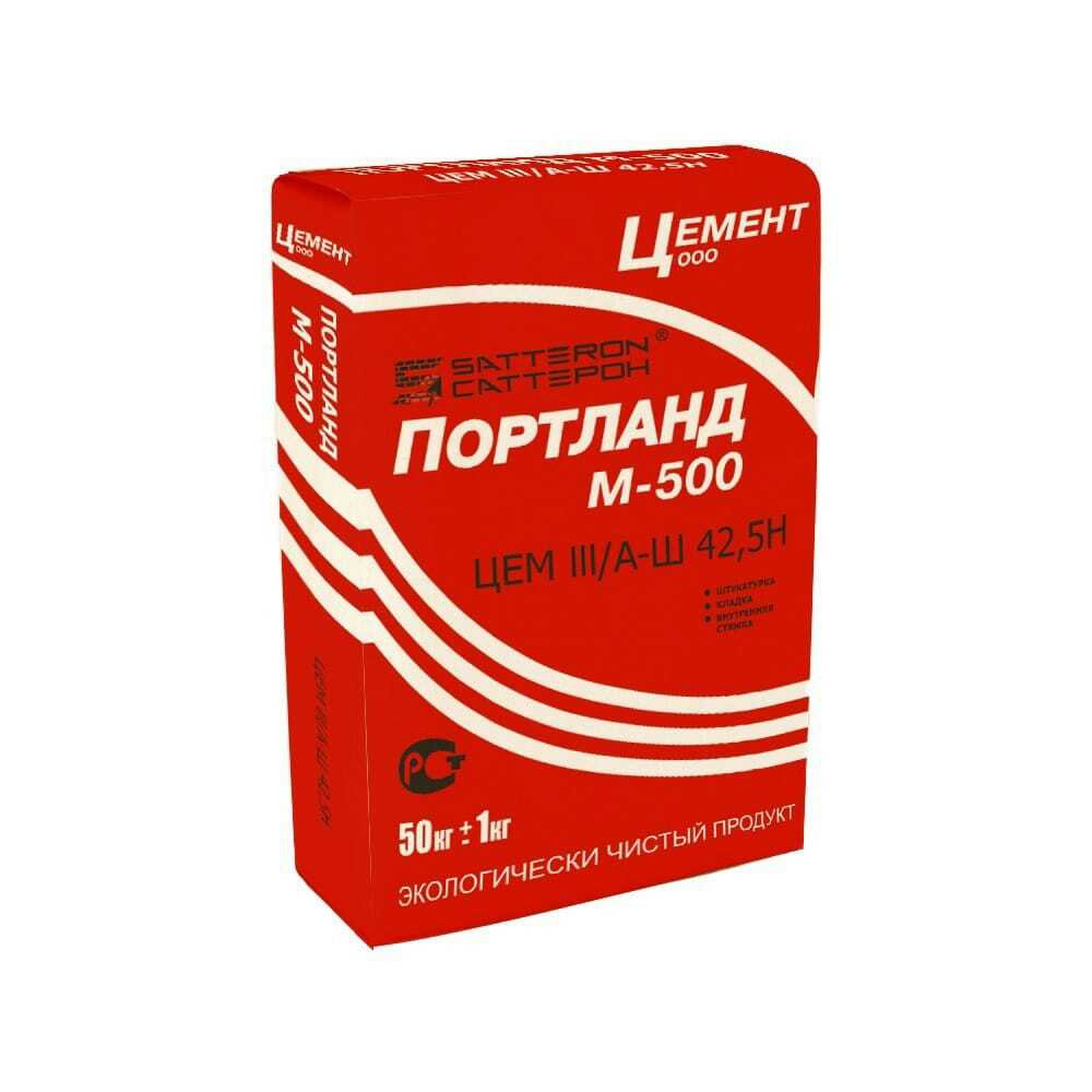 Цемент М-500 Цем 3 (минеральные добавки 30%)