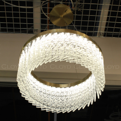 Люстра Cloyd PERGAM C1 / Ø46 см - латунь (арт.10879)