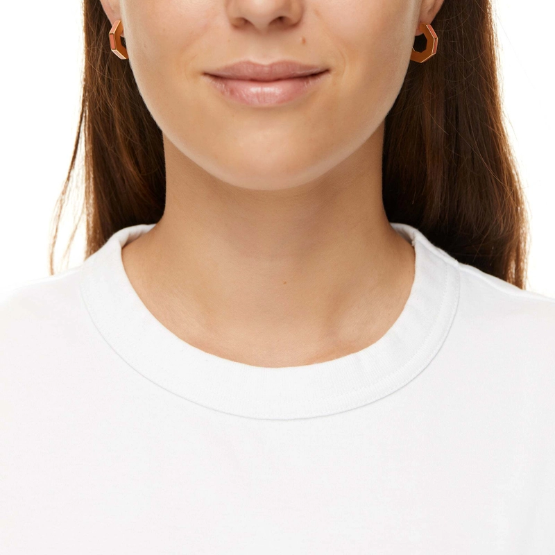 Серьги Мини Линда – Персиковый