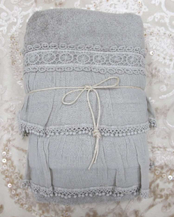 Набор полотенец 2шт Opificio Dei Sogni Violette argilla серый