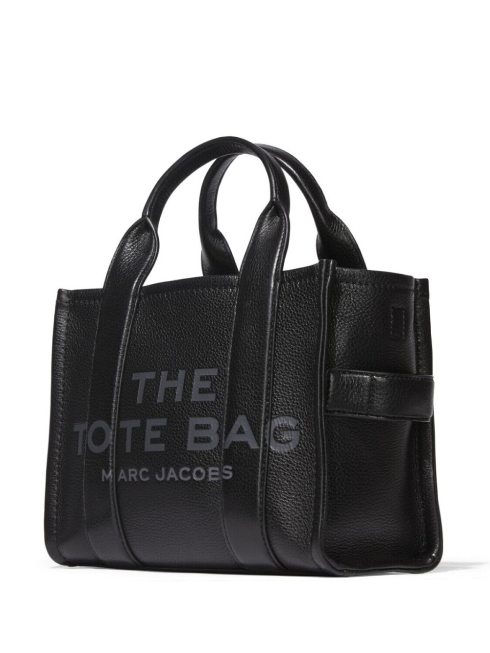 СУМКА MARC JACOBS THE LEATHER SMALL TOTE BAG BLACK