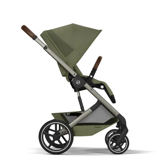 Детская коляска Cybex Balios S Lux TPE 2 в 1 Moss Green