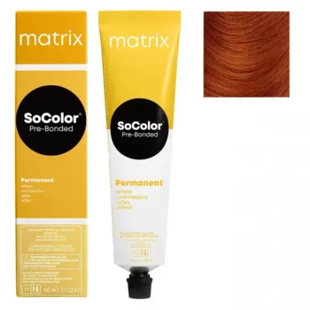 Matrix SoColor Pre-Bonded 6C Темный блонд медный, 90мл
