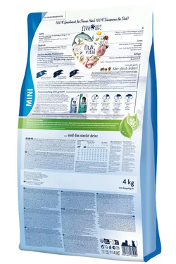Happy Dog Fit & Vital Mini Puppy (птица, лосось, рыба, ягненок, мидии)