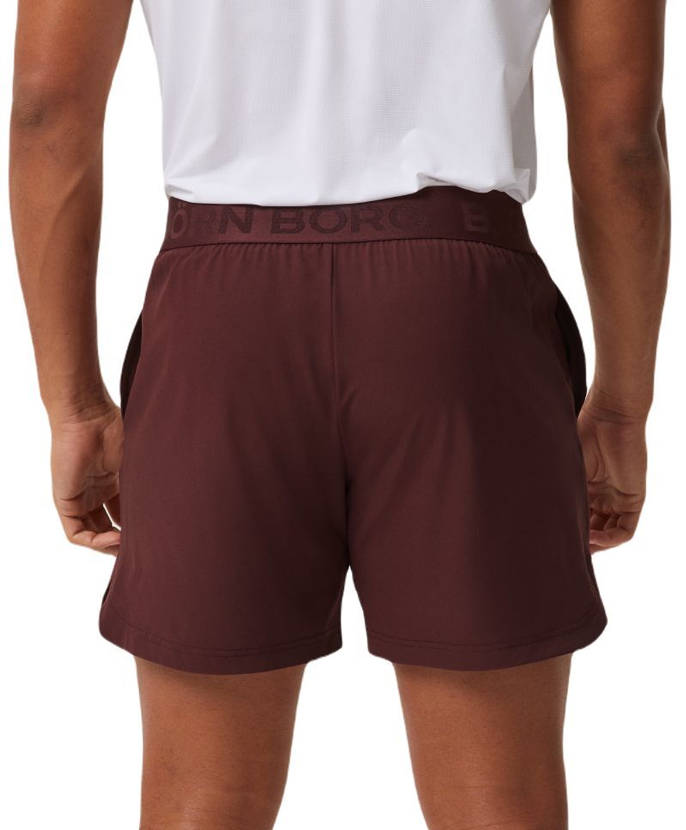 Мужские теннисные шорты Björn Borg Ace Short Shorts - Коричневый