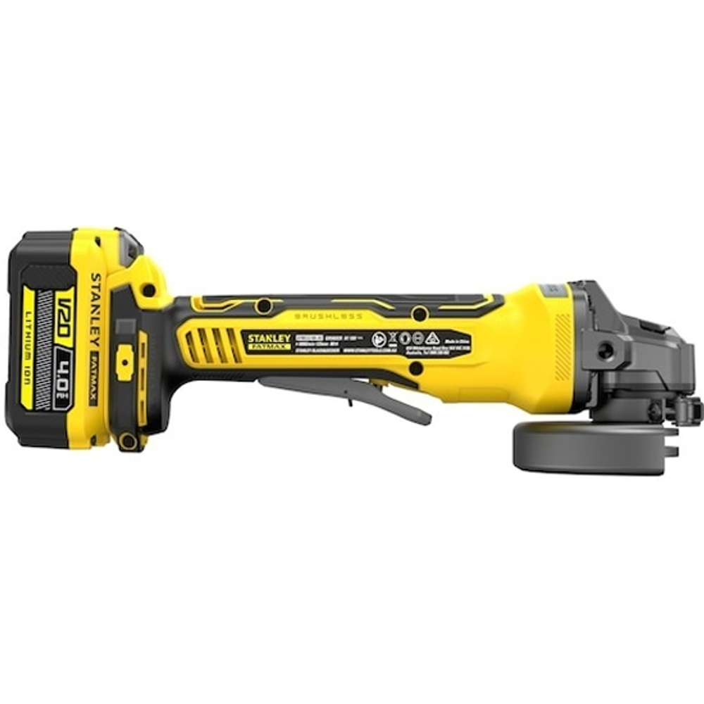 Машина углошлифовальная аккумуляторная STANLEY SFMCG700M2K-QW