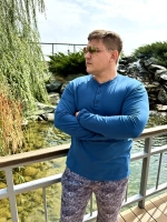 Футболка поло с длинным рукавом