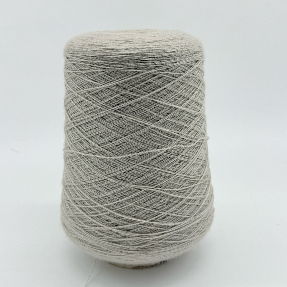 Пряжа Zegna Baruffa Cashwool 2/30 (100% мериносовая шерсть), 1500м/100гр, серо-бежевый