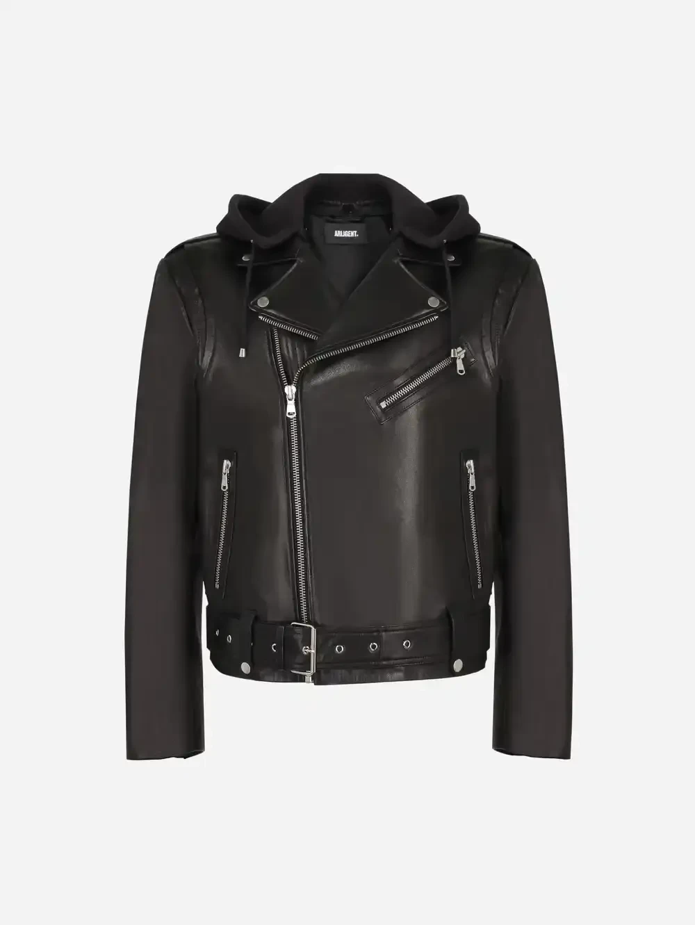 Куртка Biker из кожи наппа