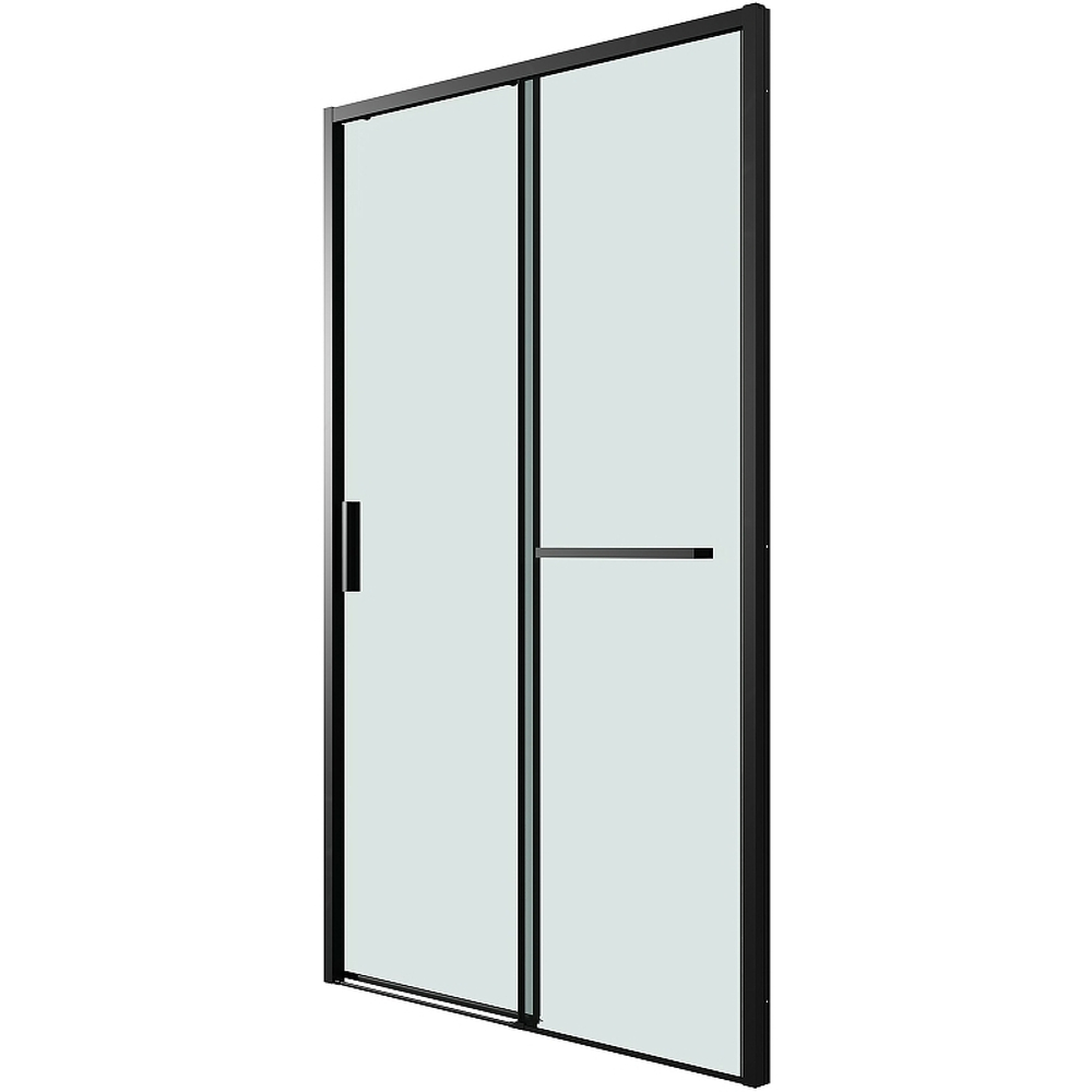 Душевая дверь Grossman Style 110 100.K33.05.110.21.00 профиль Черный матовый стекло прозрачное