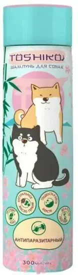 Toshiko Шампунь антипаразитарный для собак 300 мл