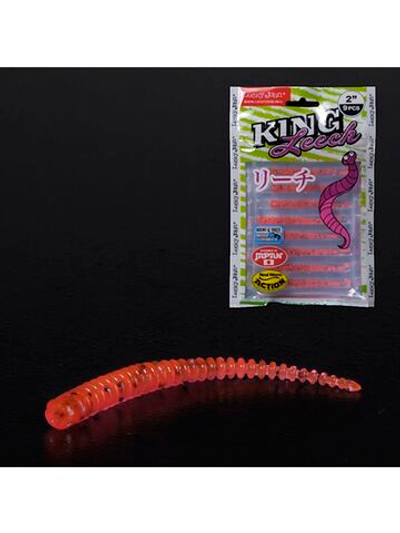 Слаги съедобные искусственные LUCKY JOHN Pro Series KING LEECH 5.08/052 9шт.