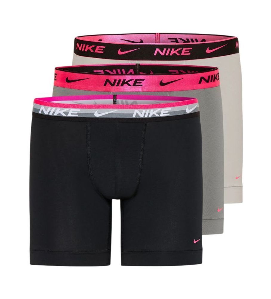 Мужские спортивные боксеры Nike Everyday Cotton Stretch Boxer 3P - multicolor