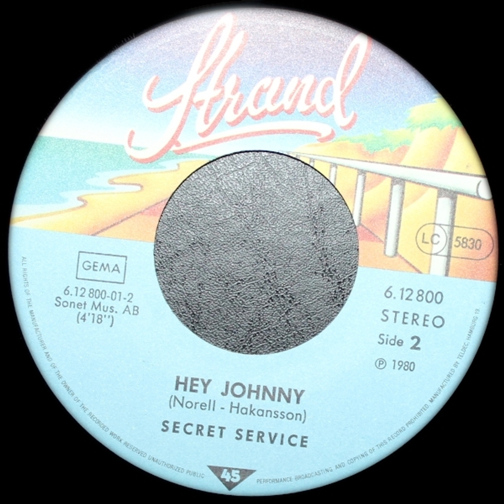 Комплект / Secret Service+Fancy+F.R. David+Blue System (4x7" Vinyl Single)