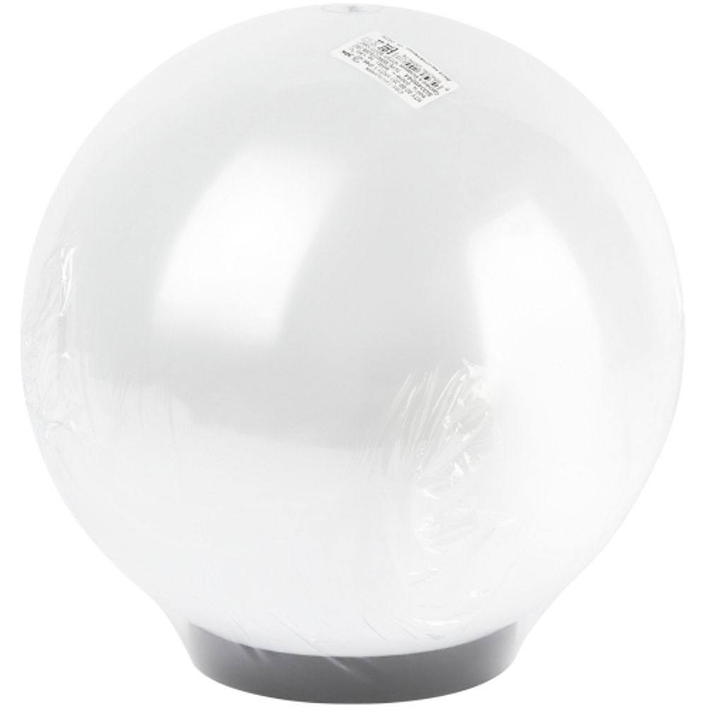 Садово-парковый светильник ЭРА НТУ 02-60-251 шар опаловый призма на опору / кронштейн IP44 Е27 max60Вт d250mm