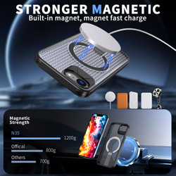 Прозрачный чехол Mesh Pro Magnetic Case для iPhone 16e