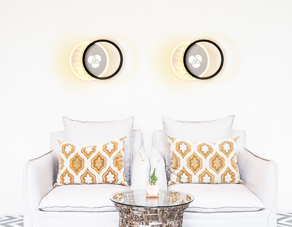 Ambrella Настенный светодиодный светильник с хрусталем Ice FA228