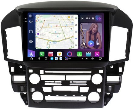 Магнитола для Lexus RX300 U10, Toyota Harrier 1 1997-2003 (взамен монохрома) - FarCar XXL9-9598F1 монитор 9.5" 2K QLED на Android 13, TS20, 8+256Гб, CarPlay, 4G SIM-слот