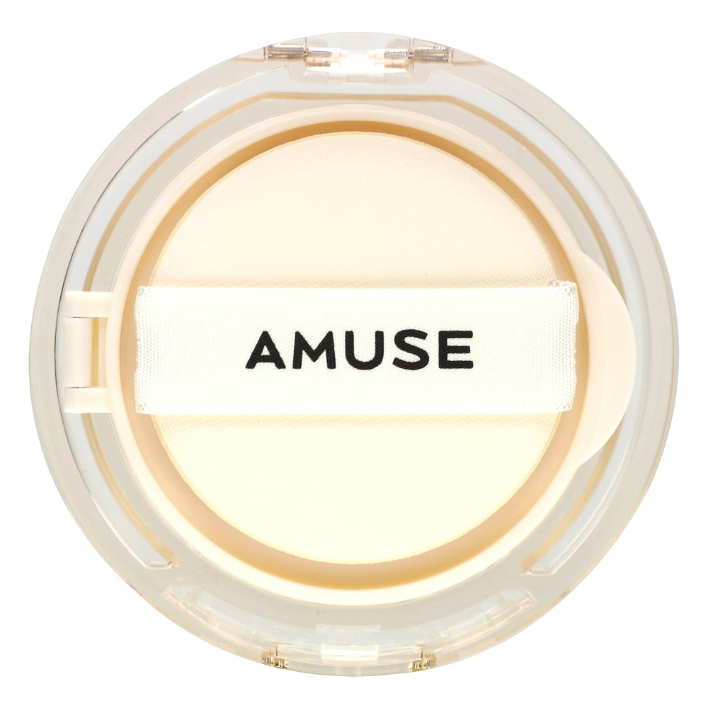Amuse, Dew Jelly Vegan Cushion, SPF 38 PA +++, телесный оттенок 02, 15 г (0,52 унции)