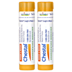 Boiron, Chestal Meltaway, гранулы для снятия кашля и слизи, 2 тюбика, прибл. 80 гранул каждая