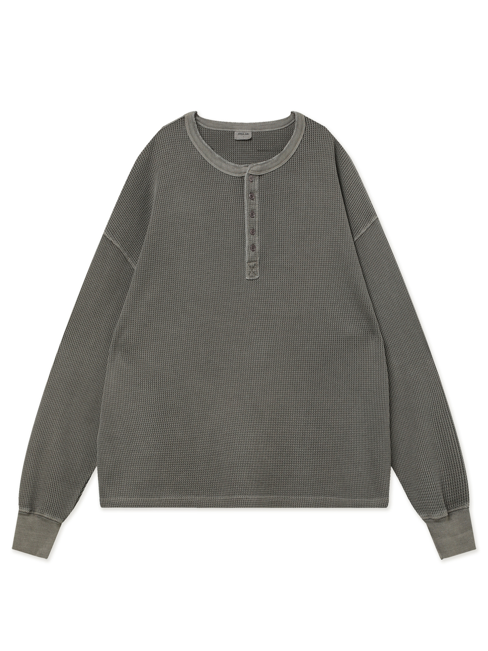 Мужской Лонгслив Waffle Henley