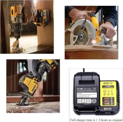 DCB112 устройство для заряжать For Dewalt батарея 10.8V 18V