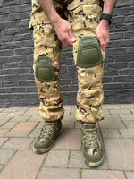 Тактический костюм горка с наколенниками и налокотниками лайт мультикам